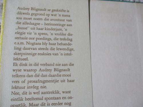 DIE BLYE DAE - AUDREY BLIGNAULT