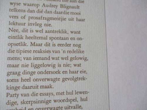 DIE BLYE DAE - AUDREY BLIGNAULT