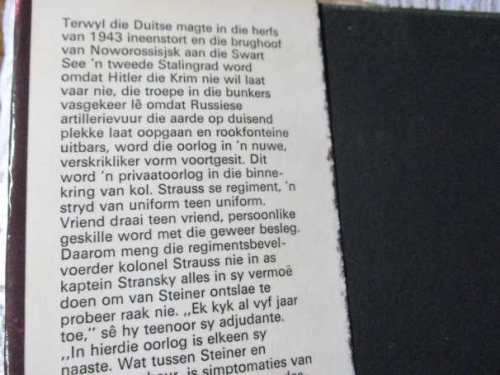 DIE BEVRYDING VAN VOETSOLDAAR STEINER - WILLI HEINRICH