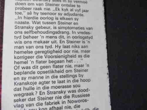 DIE BEVRYDING VAN VOETSOLDAAR STEINER - WILLI HEINRICH