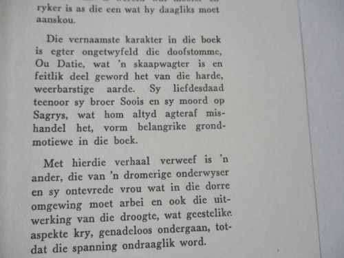 DROOGTE - C.M. VAN DEN HEEVER