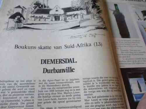 FOTO RAPPORT 31 AUG 1975 ( DIEMERSDAL, LEN LINDEQUE, SYBEL COETZEE )