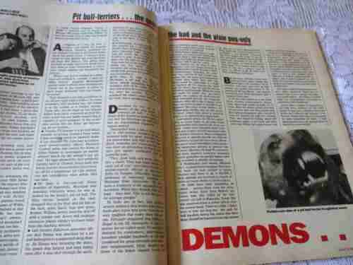 SCOPE MAGAZINE 23 OCT 1987 ( PIT BULL, DAVID LOPATO, SA ULTRAMAN, JANINE WAIN, ACHILLE LAURO )