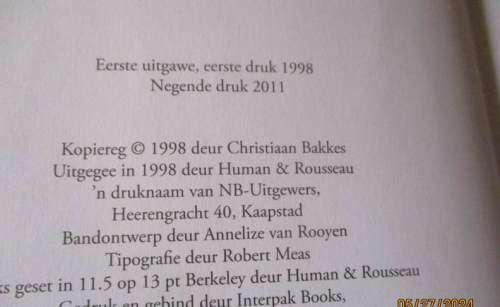 DIE LANG PAD VAN STOFFEL MATHYSEN - CHRISTIAAN BAKKES