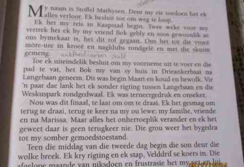 DIE LANG PAD VAN STOFFEL MATHYSEN - CHRISTIAAN BAKKES