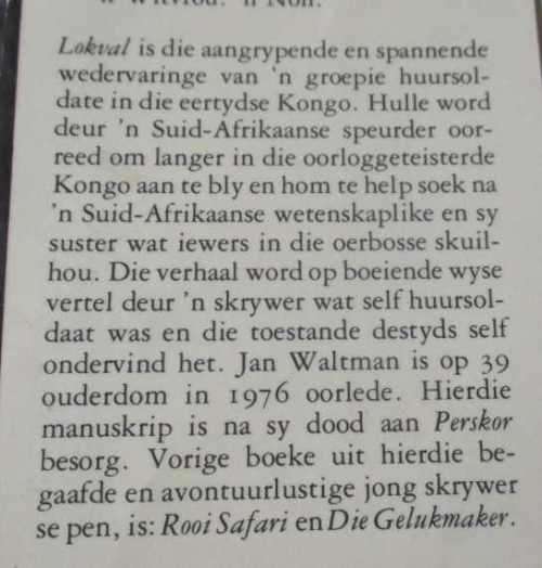 LOKVAL - JAN WALTMAN