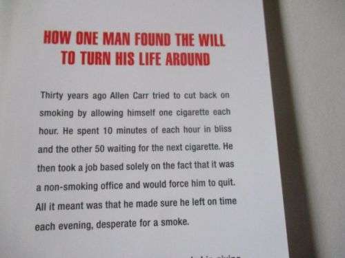 Allen Carr - Easy way to stop smoking