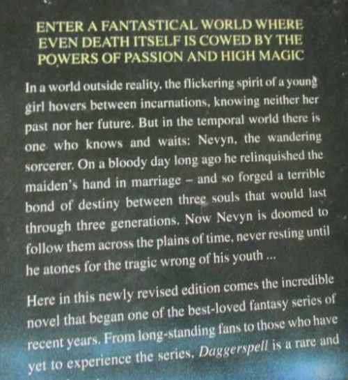 DAGGERSPELL - VOLUME 1 OF THE EPIC DEVERRY SERIES - KATHARINE KERR