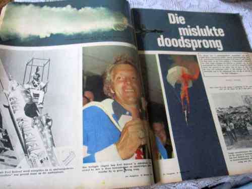 HUISGENOOT TYDSKRIF 18 OKTOBER 1974 ( EVIL KNIEVEL, IAN PLAYER, PANGAMAN )