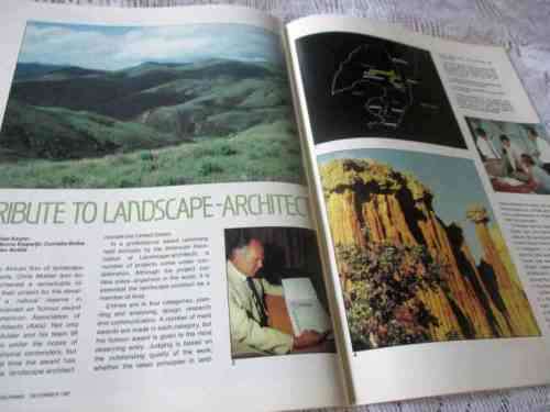 SA PANORAMA MAGAZINE DEC 1987 ( PRINCE ALBERT, NZASM, LOBSTER, HANS BILGERI, KROMME RHEE,