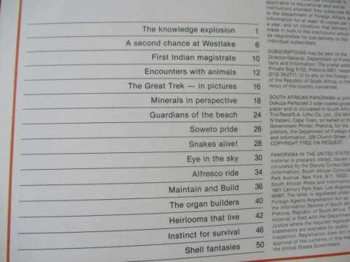 SA PANORAMA MAGAZINE SEP 1980 ( CYCADS, WESTLAKE, KRISHNA MAHARAJ, GREAT TREK, DE WILDT, SNAKES )