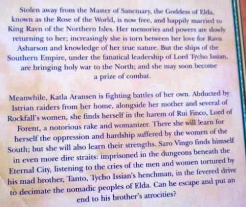 ROSE OF THE WORLD - BOOK THREE OF FOOL`S GOLD - JUDE FISHER