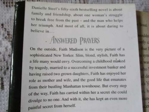 ANSWERED PRAYERS -  DANIELLE STEEL