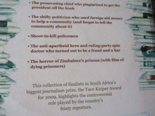 TROUBLEMAKERS - THE BEST OF SOUTH AFRICA`S INVESTIGATIVE JOURNALISM - ANTON HARBER & MARGARET RENN