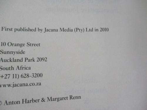 TROUBLEMAKERS - THE BEST OF SOUTH AFRICA`S INVESTIGATIVE JOURNALISM - ANTON HARBER & MARGARET RENN