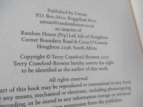 EYE ON THE MONEY - ONE MAN`S CRUSADE AGAINST CORRUPTION - TERRY CRAWFORD-BROWNE