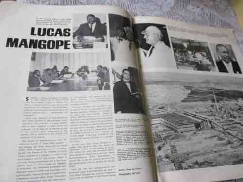 SA PANORAMA SEP 1975 ( ST. FRANCIS BAY, LUCAS MANGOPE, DR RICHARD VAN DER ROSS, WINBURG )