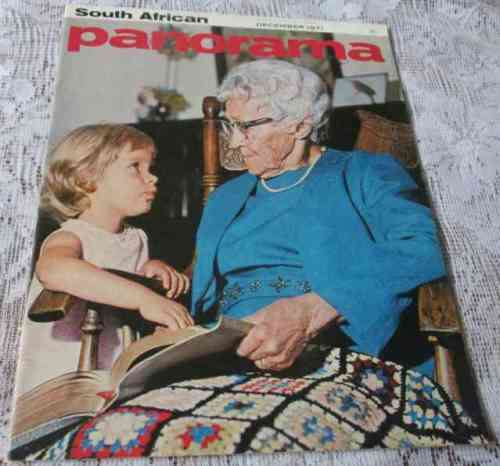 SA PANORAMA MAGAZINE DEC 1971 ( BIBLE SOCIETY, KEMPTON CITY, CHURCH SQUARE, TZANEEN, )