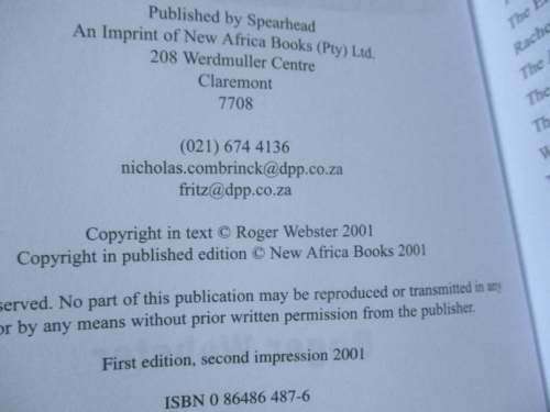 AT THE FIRESIDE - TRUE SOUTH AFRICAN STORIES - ROGER WEBSTER