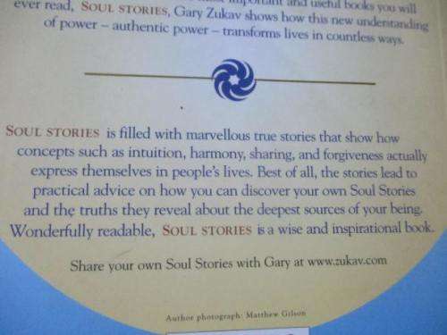 SOUL STORIES - GARY ZUKAV