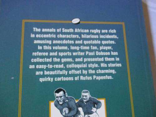 TIGHT HEAD, LOOSE BALLS - SOUTH AFRICAN RUGBY`S FUNNIEST STORIES - PAUL DOBSON