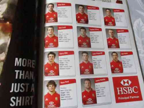 WESTERN PROVINCE VS BRITISH & IRISH LIONS 13 JUNE 2009 RUGBY MATCH PROGRAMME