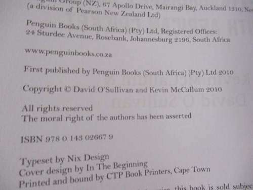 THE EXTRAORDINARY BOOK OF SOUTH AFRICAN CRICKET - KEVIN McCALLUM & DAVID O`SULLIVAN
