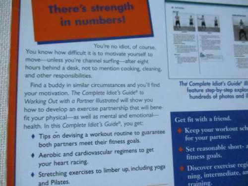 THE COMPLETE IDIOT`S GUIDE TO WORKING OUT WITH A PARTNER , ILLUSTRATED - AIMEE LABRECQUE AND TED