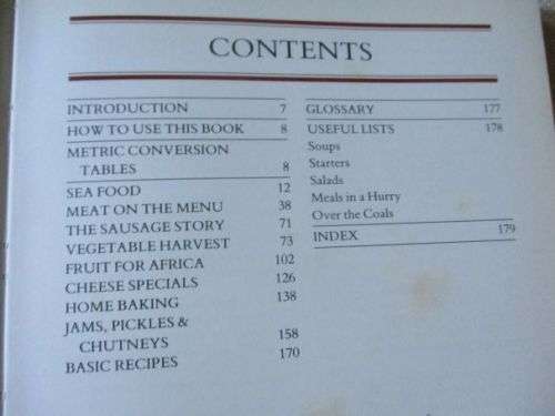 THE DEFY COOKBOOK FOR SOUTH AFRICA - COUNTRYWIDE COOKING - SUE ROSS