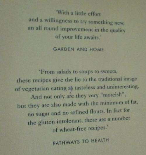 THE NATURAL WAY RECIPE BOOK 1 - MARY-ANN SHEARER