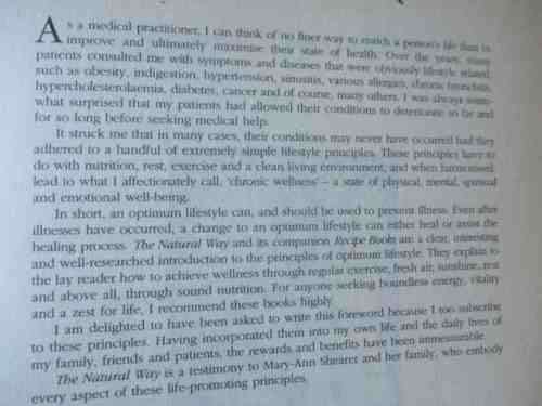 THE NATURAL WAY RECIPE BOOK 2 - MARY-ANN SHEARER