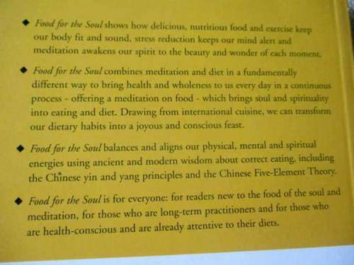 FOOD FOR THE SOUL - MANUELA DUNN MASCHETTI & ARUNIMA BORTHWICK