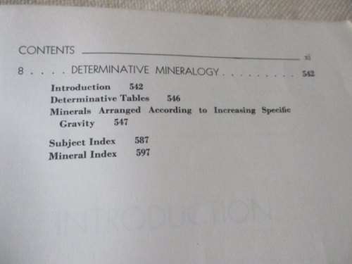 Dana's Manual of Mineralogy - Seventeenth Edition