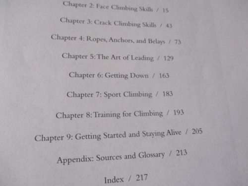 HOW TO ROCK CLIMB - JOHN LONG - FOURTH EDITION
