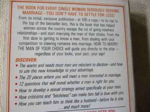 HOW TO MARRY A MAN OF YOUR CHOICE - MARGARET KENT