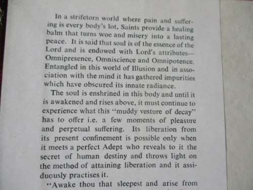 LIBERATION OF THE SOUL - PROF J STANLEY WHITE
