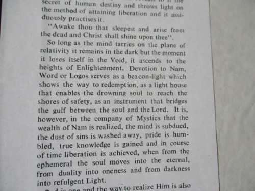 LIBERATION OF THE SOUL - PROF J STANLEY WHITE
