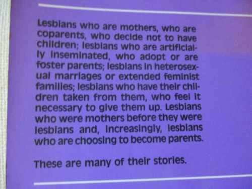 POLITICS OF THE HEART - A LESBIAN PARENTING ANTHOLOGY - EDITEDBY SANDRA POLLACK AND JEANNE VAUGHN