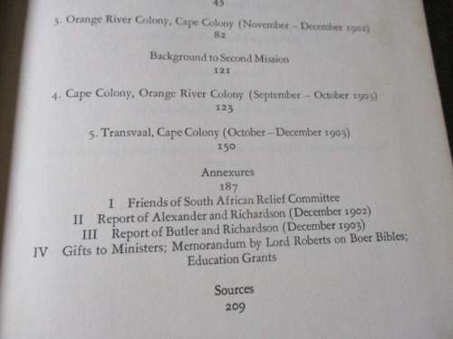 LAWRENCE RICHARDSON - SELECTED CORRESPONDENCE 1902 - 1903 ( VAN RIEBEECK SOCIETY - SECOND SERIES )
