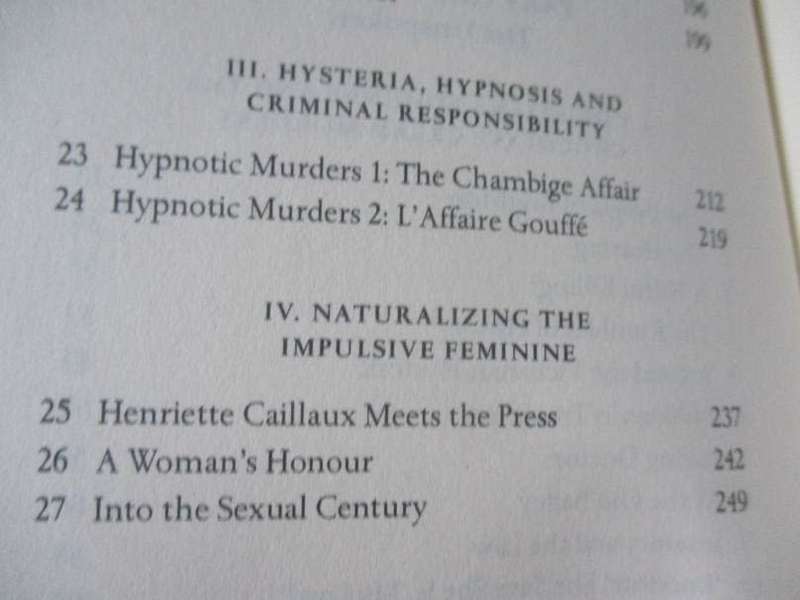 TRIALS OF PASSION - CRIMES IN THE NAME OF LOVE AND MADNESS - LIS APPIGNANESI