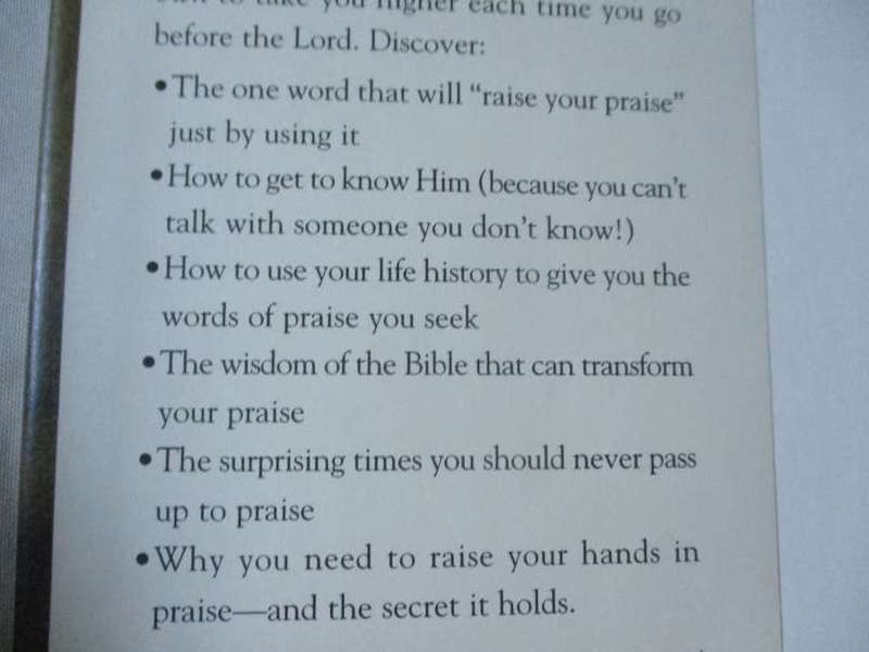 LIFT UP YOUR HANDS - RAISE YOUR PRAISE AND GET LOST IN GOD - GLORIA P PRUETT