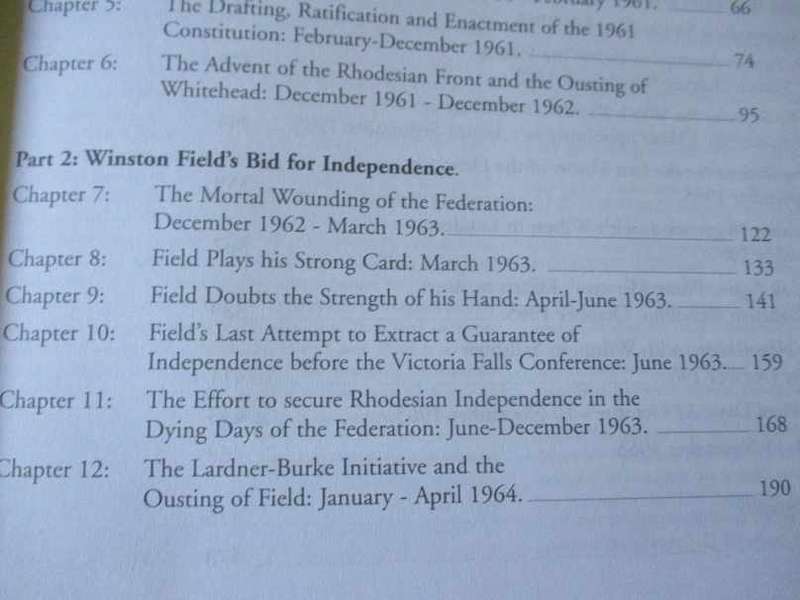 SO FAR AND NO FURTHER - RHODESIA`S BID FOR INDEPENDENCE DURING THE RETREAT FROM EMPIRE - JRT WOOD