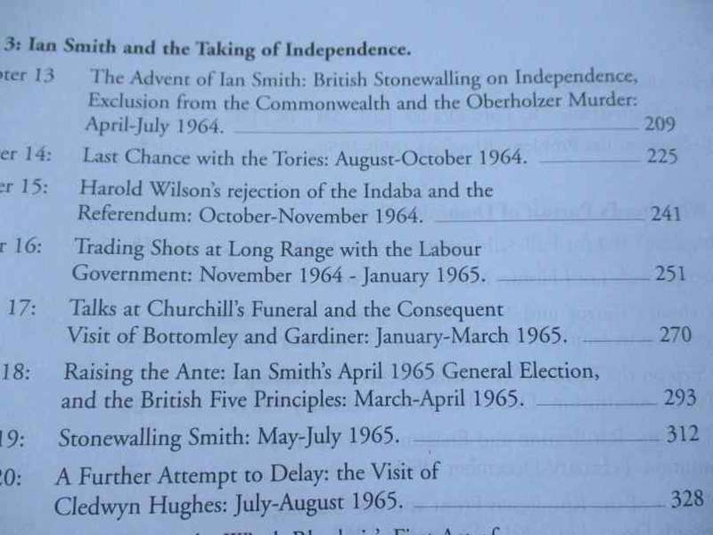 SO FAR AND NO FURTHER - RHODESIA`S BID FOR INDEPENDENCE DURING THE RETREAT FROM EMPIRE - JRT WOOD