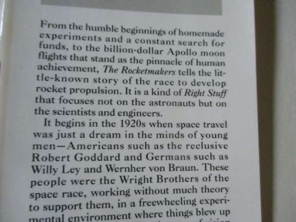 THE ROCKETMAKERS - THE DREAMERS WHO MADE SPACE FLIGHT A REALITY - HARRY WULFORST