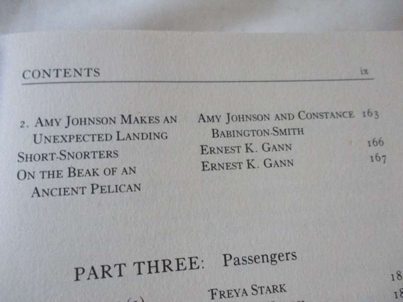 A BOOK OF AIR JOURNEYS - COMPILED BY LUDOVIC KENNEDY