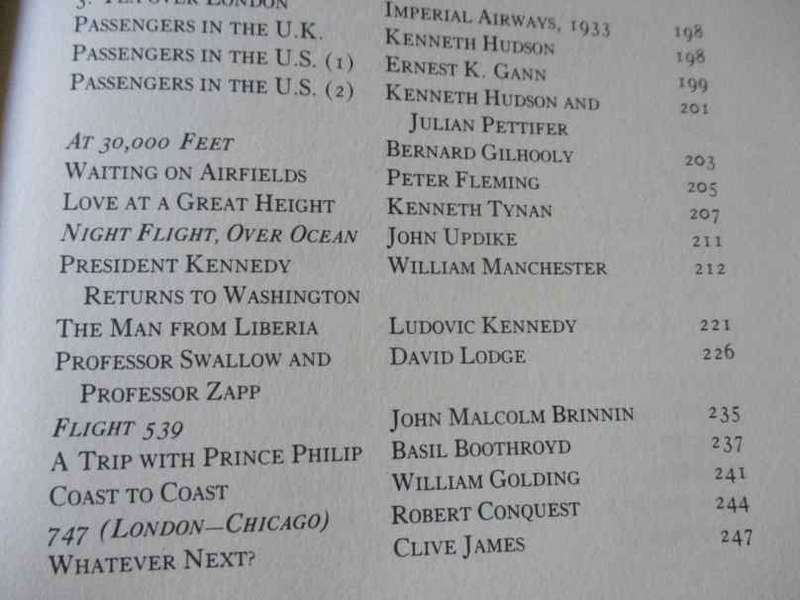A BOOK OF AIR JOURNEYS - COMPILED BY LUDOVIC KENNEDY