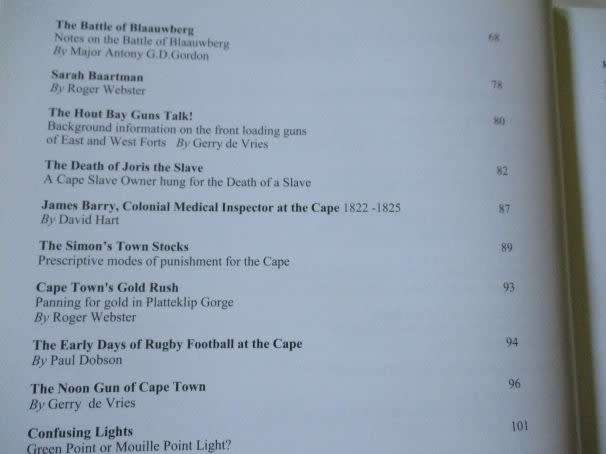 A CAPE ODYSSEY - A JOURNEY INTO THE FASCINATING HISTORY OF THE CAPE - GABRIEL ATHIROS ( SIGNED )