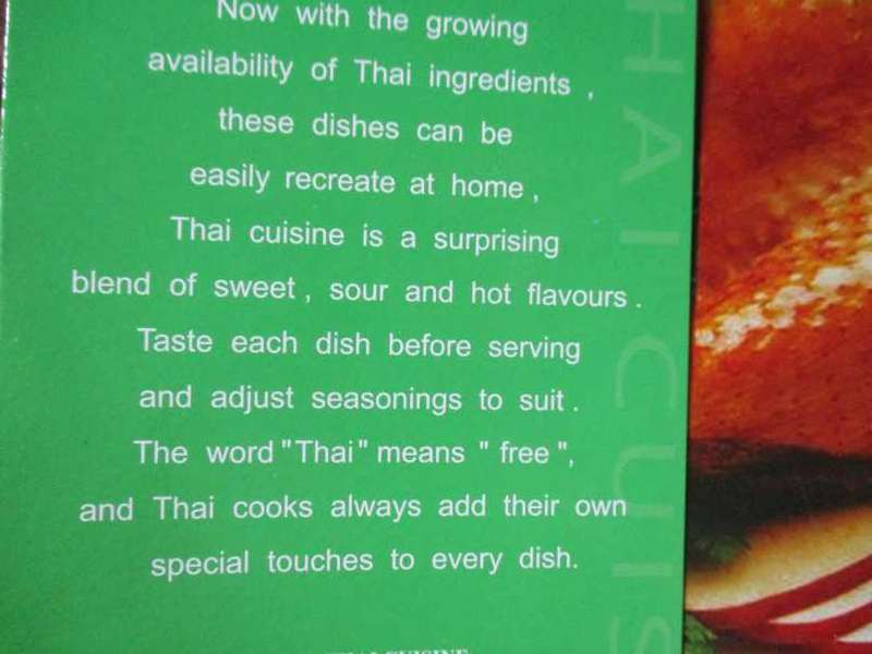 SUREE THAI CUISINE - THE FOOD OF THAILAND