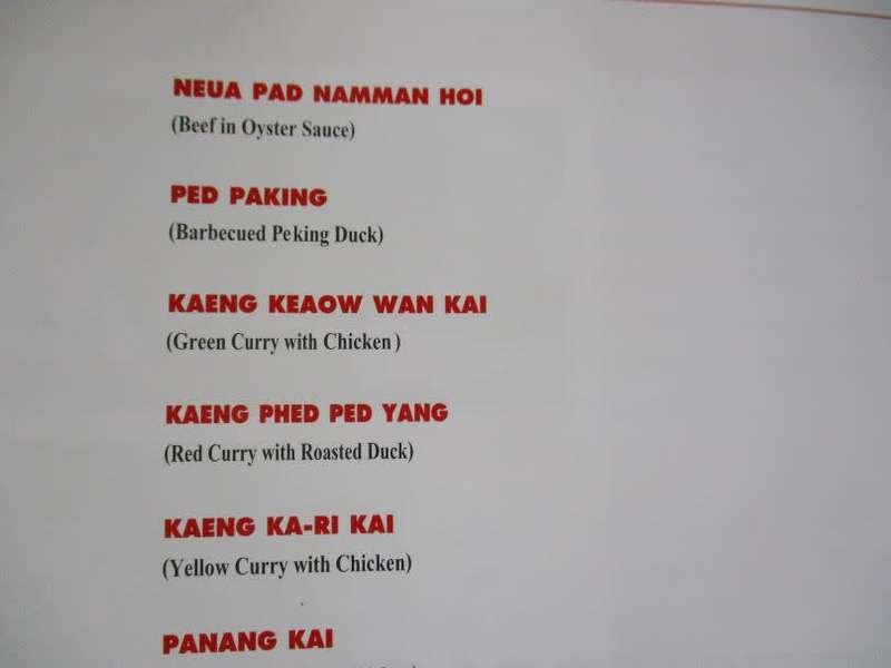 SUREE THAI CUISINE - THE FOOD OF THAILAND