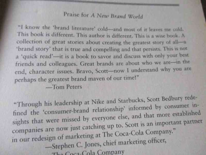 A NEW BRAND WORLD - 8 PRINCIPLES FOR ACHIEVING BRAND LEADERSHIP IN THE 21ST CENTURY - SCOTT BEDBURY